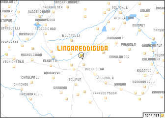 map of Lingareddiguda