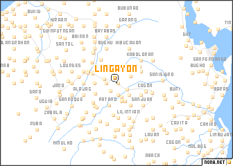 map of Lingayon