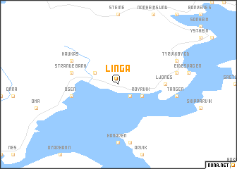 map of Linga