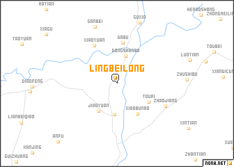 map of Lingbeilong