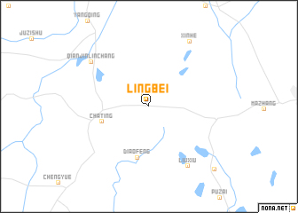 map of Lingbei