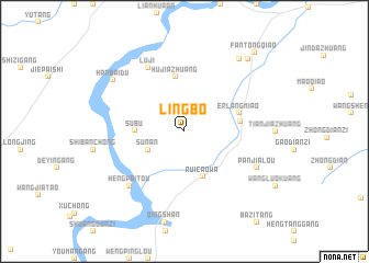 map of Lingbo