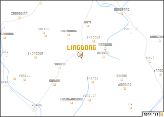 map of Lingdong