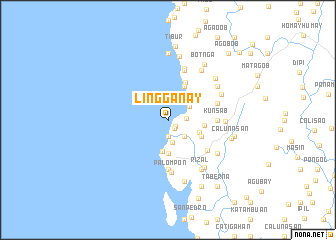 map of Lingganay