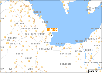 map of Lingga