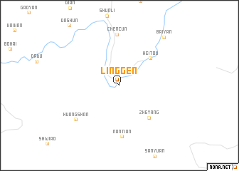 map of Linggen