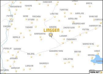 map of Linggen