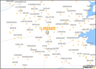 map of Linggen