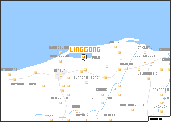 map of Linggong