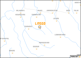 map of Linggo