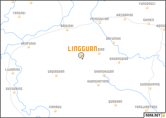 map of Lingguan