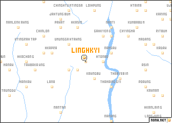 map of Linghkyi