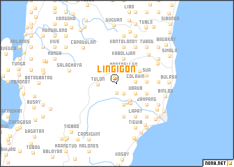 map of Lingigon
