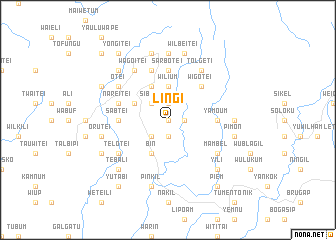 map of Lingi