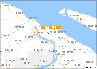 map of Lingjiamuqiao