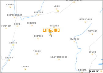 map of Lingjiao
