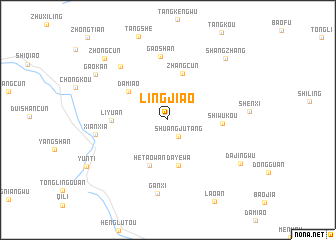 map of Lingjiao