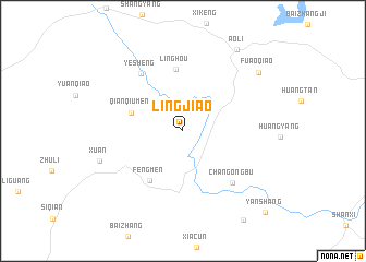 map of Lingjiao