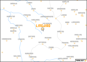 map of Lingjiao