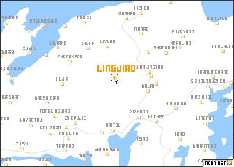 map of Lingjiao