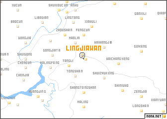 map of Lingjiawan