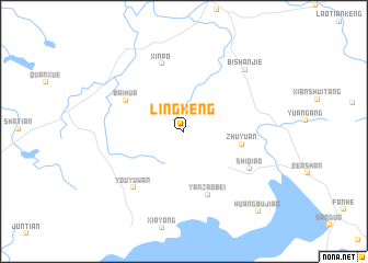 map of Lingkeng