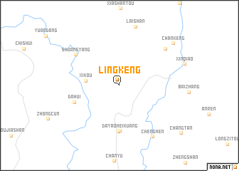 map of Lingkeng