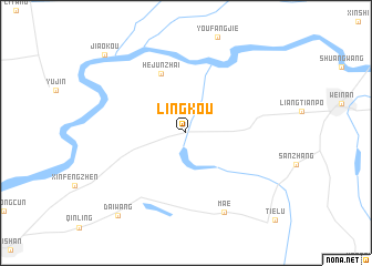 map of Lingkou