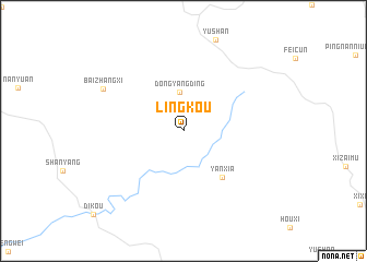 map of Lingkou