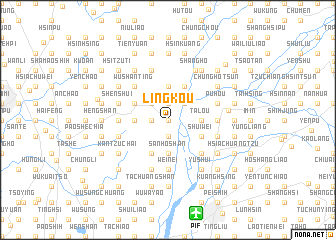 map of Ling-k\