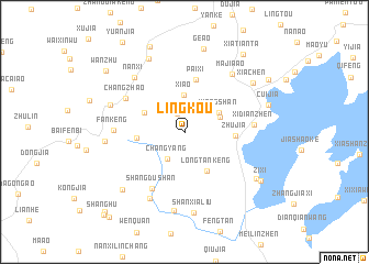 map of Lingkou