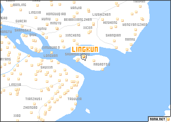 map of Lingkun