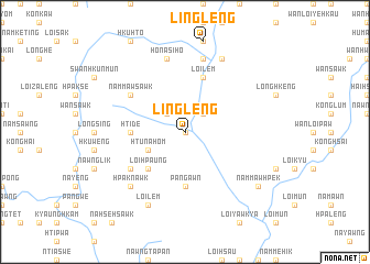 map of Lingleng