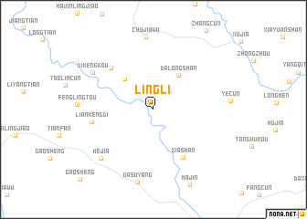 map of Lingli