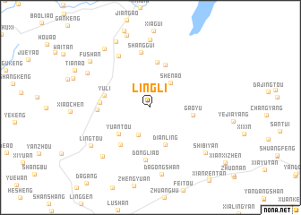 map of Lingli