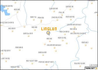 map of Linglun