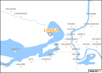 map of Lingoji