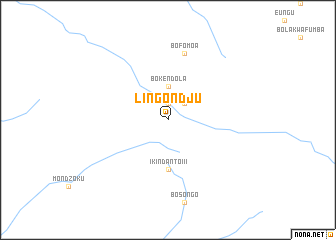 map of Lingondju