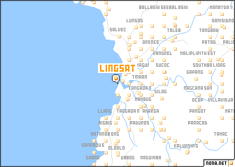 map of Lingsat