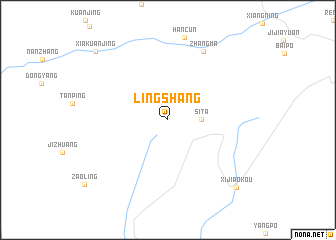 map of Lingshang