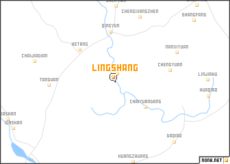 map of Lingshang