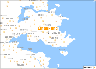 map of Lingshang