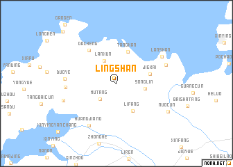 map of Lingshan