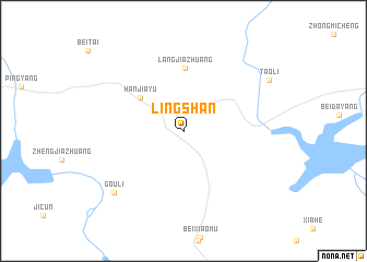 map of Lingshan