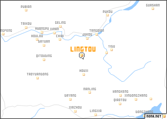 map of Lingtou