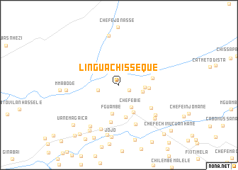 map of Lingua Chisseque