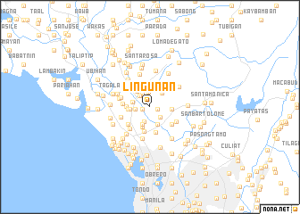 map of Liñgunan