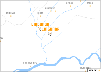 map of Lingunda