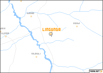 map of Lingunda