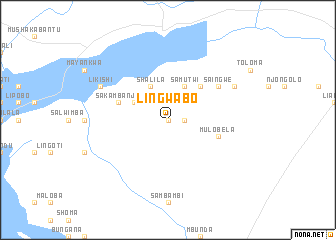 map of Lingwabo